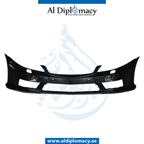 Front Bumper, WITH SENSOR AND WIPER Hole, WITH LED FOG Lamp, AMG 63, COMPLETE for Mercedes-Benz S Class W221 (2006-2013) models