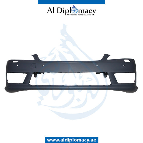 Front Bumper, WITH SENSOR AND WIPER Hole, WITH LED FOG Lamp, AMG 63, COMPLETE for Mercedes-Benz S Class W221 (2006-2013) models