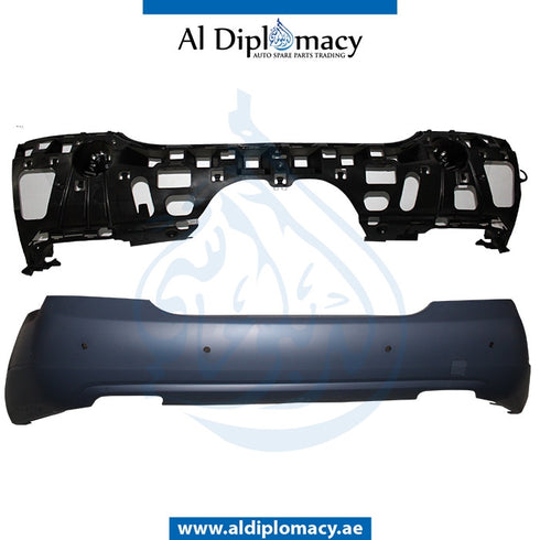 Rear Bumper, WITH SENSOR Hole, NORMAL for Mercedes-Benz S Class W221 (2006-2013) models, Part Number T-2218805240