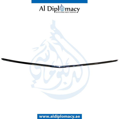 Front BUMPER Molding, CENTER for Mercedes-Benz S Class W221 (2006-2013) models, Part Number T-2218850021