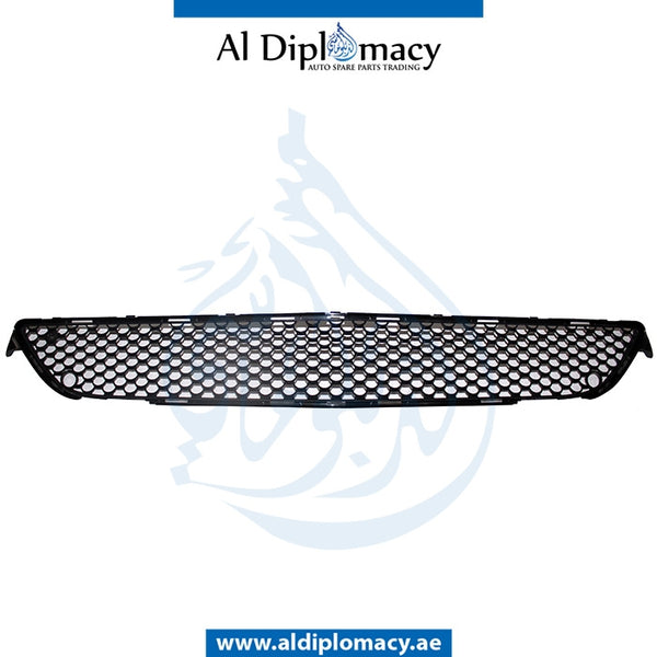 Front Lower BUMPER Grille, CENTER for Mercedes-Benz S Class W221 (2006-2013) models, Part Number T-2218850453