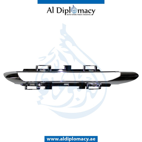 Front Left Lower BUMPER GRILLE MOLDING for Mercedes-Benz S Class W221 (2006-2013) models, Part Number T-2218850774