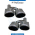 EXAHUST TAILPIPE Tip, AMG 63, SET for Mercedes-Benz C Class W164 (2006-2011) models, Part Number T-221EXANI63(2008)SET