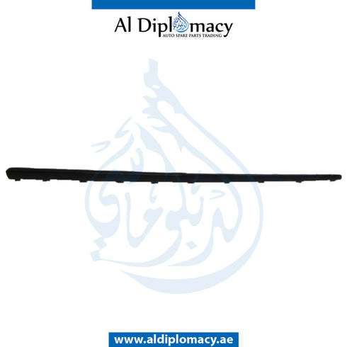 Front Right SIDE SKIRT Molding, BLACK for Mercedes-Benz S Class W222 (2014-2020) models, Part Number T-2226947482-BK