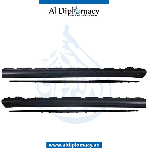 SIDE Skirt, AMG 63, SET for Mercedes-Benz S Class W222 (2014-2020) models, Part Number T-2226981854/1954 (63AMG)