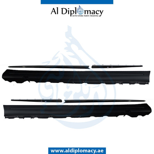 SIDE Skirt, AMG 65, SET for Mercedes-Benz S Class W222 (2014-2020) models, Part Number T-2226981854/1954 (65AMG)