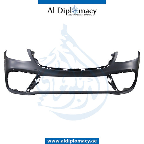 Front Bumper, WITH SENSOR Hole, AMG for Mercedes-Benz S Class W222 (2014-2020) models, Part Number T-2228800701