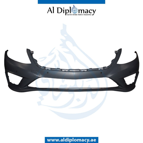 Front Bumper, WITH SENSOR Hole, Complete, AMG for Mercedes-Benz S Class W222 (2014-2020) models, Part Number T-2228801847-CO