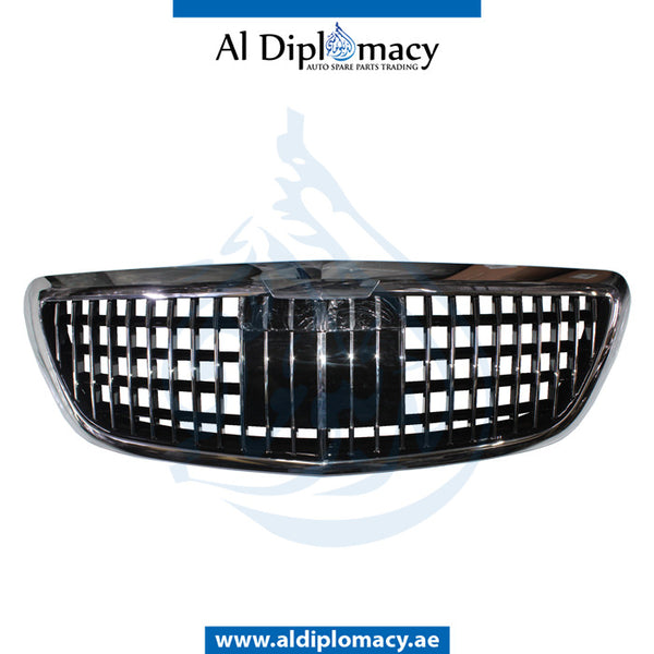 SHOW GRILLE for Mercedes-Benz S Class W222 (2014-2020) models, Part Number T-2228805302