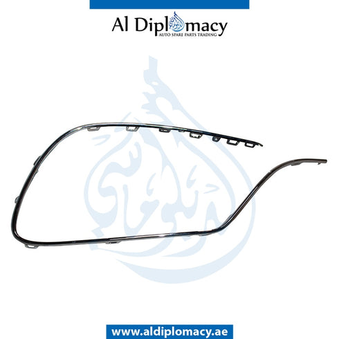 Front Right Lower BUMPER CHROME MOLDING for Mercedes-Benz S Class W222 (2014-2020) models