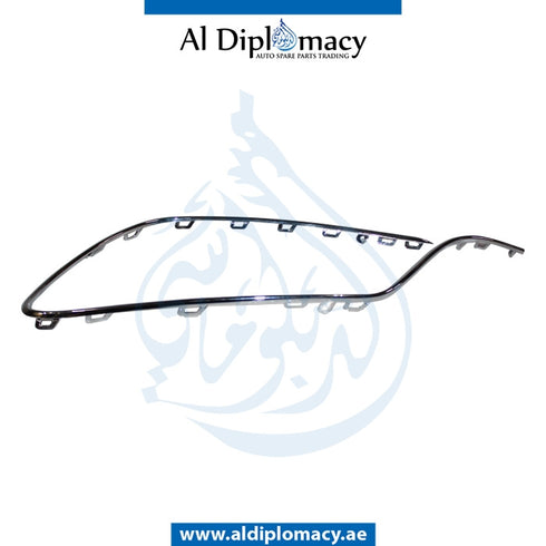 Front Right Lower BUMPER CHROME MOLDING for Mercedes-Benz S Class W222 (2014-2020) models, Part Number T-2228850601