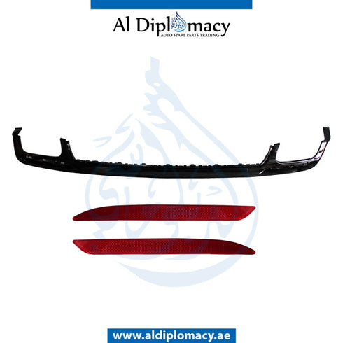 Rear Bumper, WITH SENSOR Hole, Complete, AMG SPORT for Mercedes-Benz S Class W222 (2014-2020) models