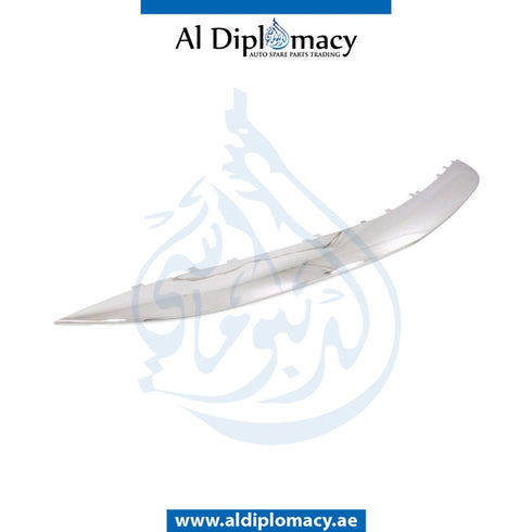 Front Lower BUMPER Molding, CENTER for Mercedes-Benz S Class W222 (2014-2020) models