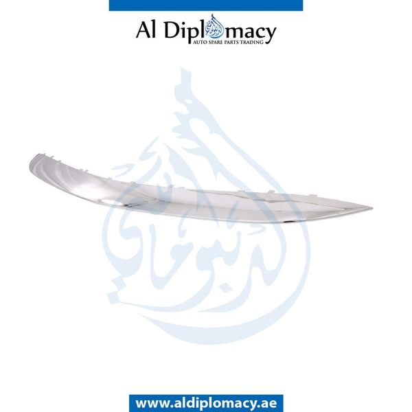 Front Lower BUMPER Molding, CENTER for Mercedes-Benz S Class W222 (2014-2020) models, Part Number T-2228852221