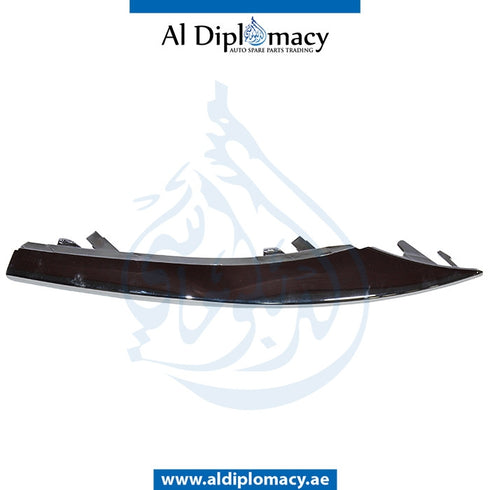 Front Left Lower BUMPER GRILLE MOLDING for Mercedes-Benz S Class W222 (2014-2020) models, Part Number T-2228852321