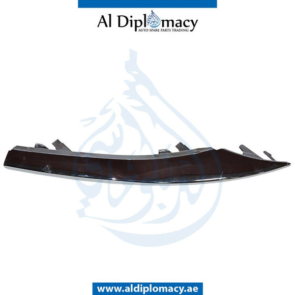 Front Left Lower BUMPER GRILLE MOLDING for Mercedes-Benz S Class W222 (2014-2020) models, Part Number T-2228852321