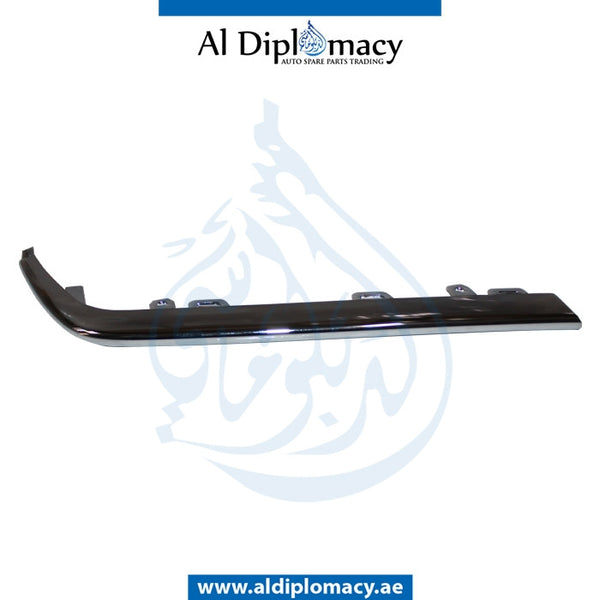 Rear Left Lower BUMPER CHROME MOLDING for Mercedes-Benz S Class W222 (2014-2020) models, Part Number T-2228853001