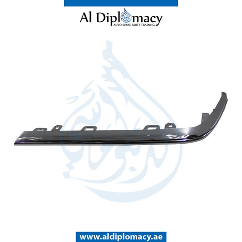 Rear Right Lower BUMPER CHROME MOLDING for Mercedes-Benz S Class W222 (2014-2020) models, Part Number T-2228853101