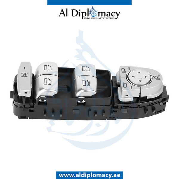 Front Left DOOR WINDOW SWITCH for Mercedes-Benz S Class W222 (2014-2020) models, Part Number T-2229052004 9051