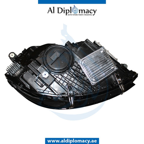 Left Headlight, UPGRADE TO 2020 Look, COMPLETE for Mercedes-Benz S Class W222 (2014-2020) models