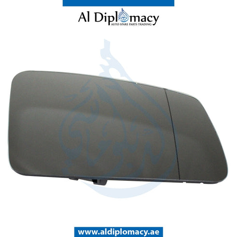 Right Mirror Glass, HEATED for Mercedes-Benz A Class W117 (2013-2022) models, Part Number T-2468100021-H
