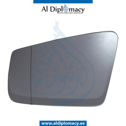Left Mirror, WITH Glass, WITHOUT COVER for Mercedes-Benz B Class W246 (2011-2019) models