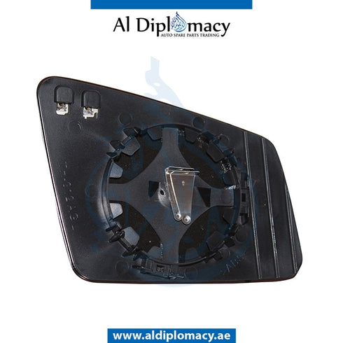 Left Mirror, WITH Glass, WITHOUT COVER for Mercedes-Benz B Class W246 (2011-2019) models