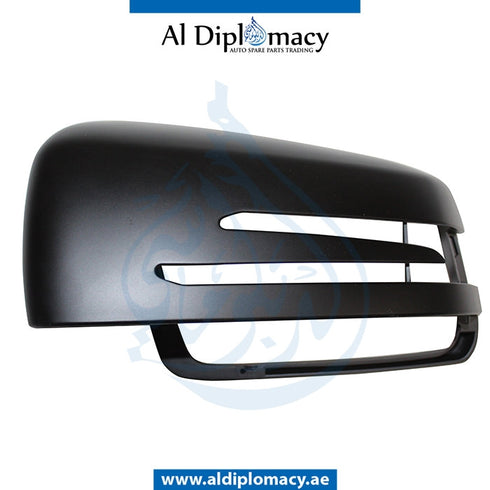 Left Mirror, WITH Glass, Cover, AND Lamp, COMPLETE for Mercedes-Benz B Class W246 (2011-2019) models, Part Number T-2468100176-C