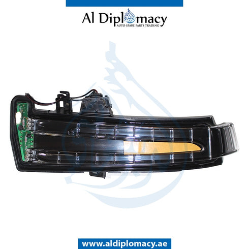 Left Mirror, WITH Glass, Cover, AND Lamp, COMPLETE for Mercedes-Benz B Class W246 (2011-2019) models