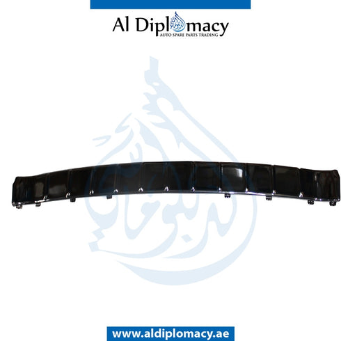 Rear BUMPER Chrome, CENTER for Mercedes-Benz R Class W251 (2006-2013) models, Part Number T-2518852021