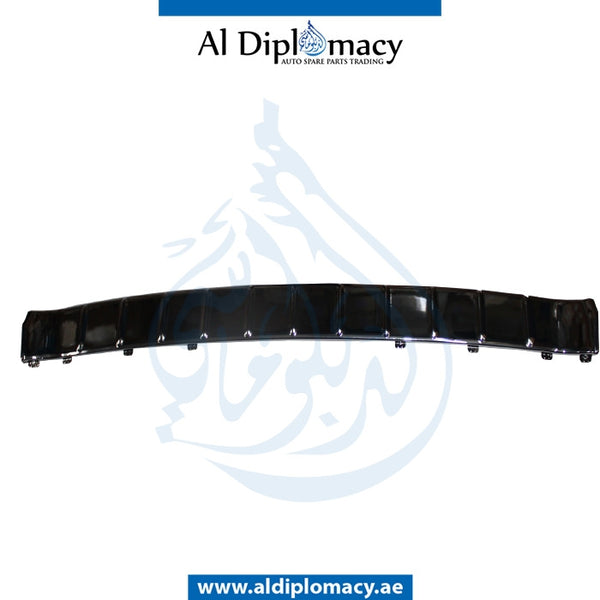 Rear BUMPER Chrome, CENTER for Mercedes-Benz R Class W251 (2006-2013) models, Part Number T-2518852021