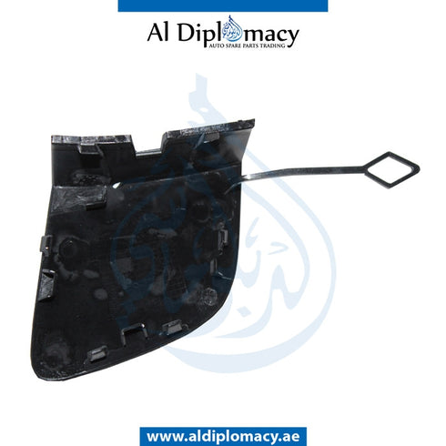 Front BUMPER TOWING HOOK COVER for Mercedes-Benz GLC Class W253 (2015-2022) models, Part Number T-2538853400 9999