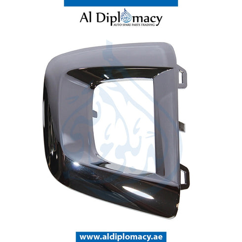 Front Right Lower Inner BUMPER CHROME MOLDING for Mercedes-Benz GLC Class W253 (2015-2022) models, Part Number T-2538856200