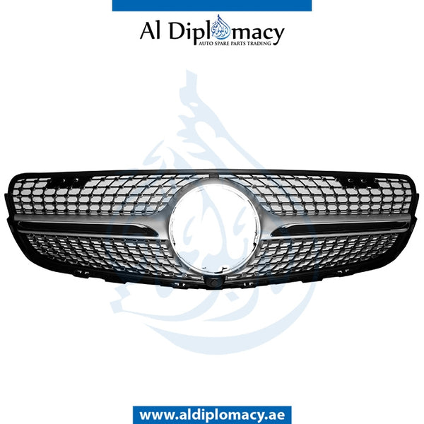 SHOW GRILLE for Mercedes-Benz GLC Class W253 (2015-2022) models, Part Number T-2538880100