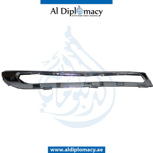 Left Lower SHOW GRILLE CHROME MOLDING for Mercedes-Benz GLC Class W253 (2015-2022) models