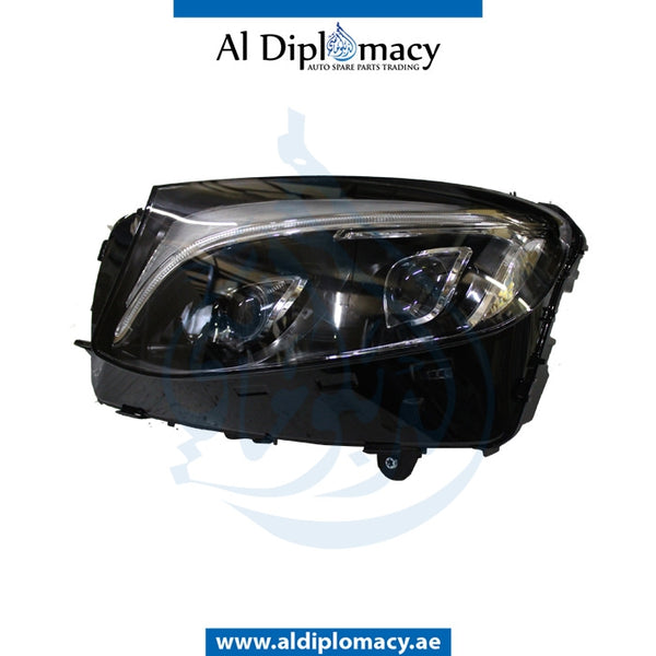 Left Headlight, UPGRADE FROM LED TO FULL LED for Mercedes-Benz GLC Class W253 (2015-2022) models, Part Number T-2539061501-UPGRADE