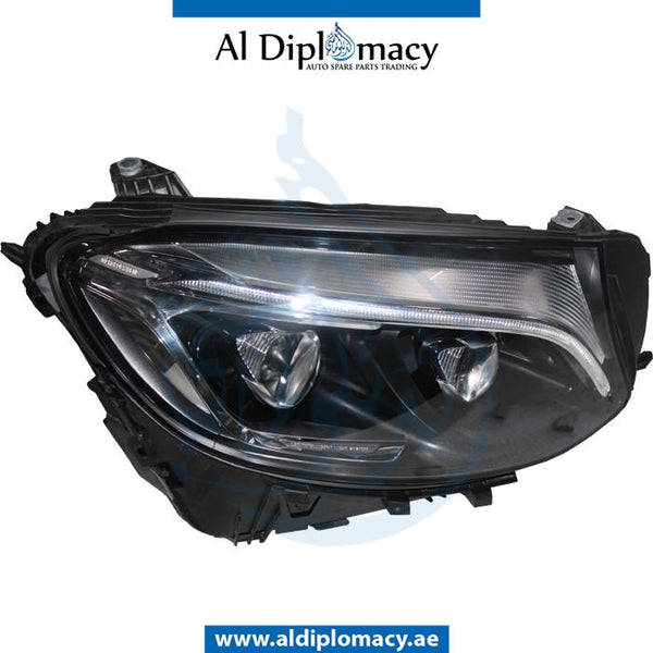 Right Headlight, UPGRADE FROM NORMAL TO FULL LED for Mercedes-Benz GLC Class W253 (2015-2022) models, Part Number T-2539061601-UPGRADE NORMAL