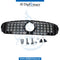 SHOW Grille, GTR Style, NEW Model, BLACK for Mercedes-Benz GLC Class W253 (2015-2022) models, Part Number T-253GRILL(GTR STYLE NEW)-BK