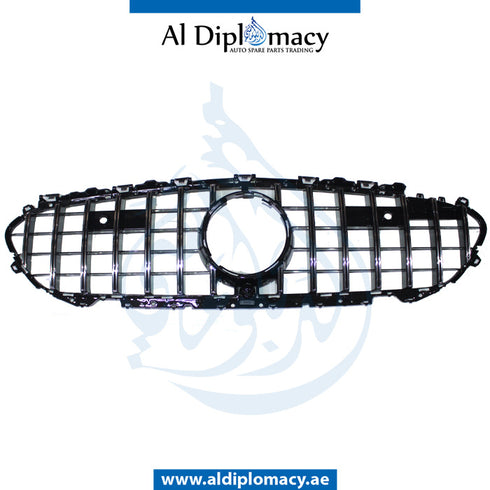 SHOW Grille, GT Grille, BLACK for Mercedes-Benz CLS Class W257 (2019) models, Part Number T-257GRILL(GTR STYLE)-BK