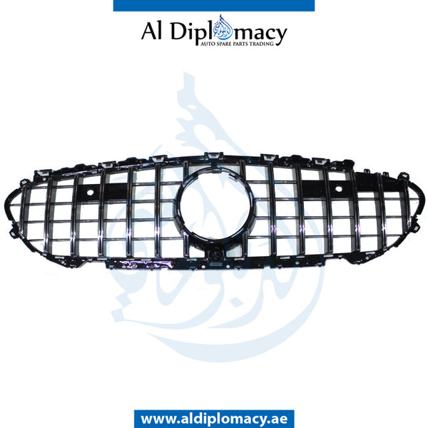 SHOW Grille, GT Grille, BLACK for Mercedes-Benz CLS Class W257 (2019) models, Part Number T-257GRILL(GTR STYLE)-BK