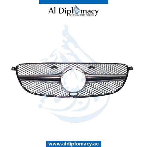 SHOW Grille, WITHOUT LOGO for Mercedes-Benz GLE Class C292 (2015-2020) models, Part Number T-2928850054-CO