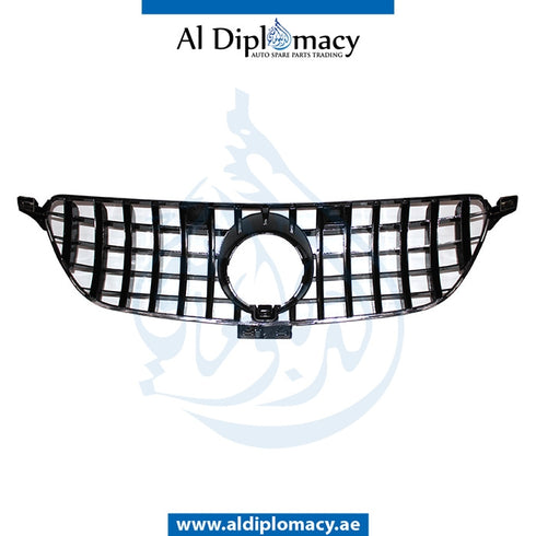 SHOW Grille, GTR Style, BLACK for Mercedes-Benz GLE Class C292 (2015-2020) models
