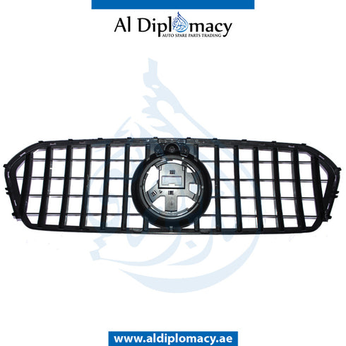 SHOW Grille, GTR Style, BLACK for Mercedes-Benz EQC Class N293 (2019-2023) models