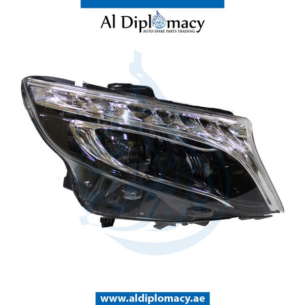 Right Headlight, UPGRADE FROM NORMAL TO LED for Mercedes-Benz VITO W447 (2014-2020) models, Part Number T-4479065300-UPGRADE