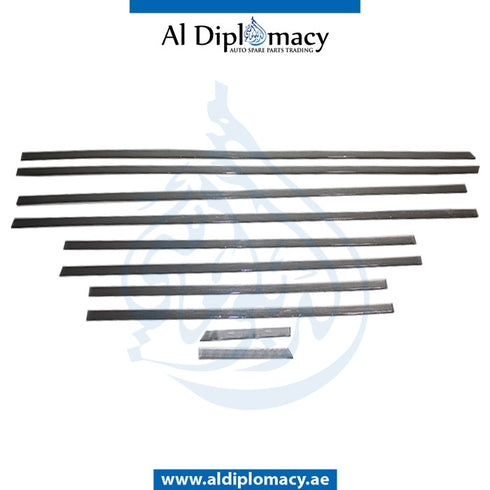 BODY Molding, FULL Set, 10 PCS for Mercedes-Benz G Class W463 (1992-2022) models, Part Number T-4636982362