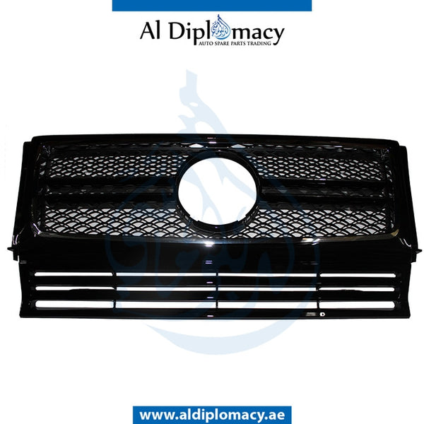 SHOW Grille, BLACK for Mercedes-Benz G Class W463 (1992-2022) models, Part Number T-4638800523-BK
