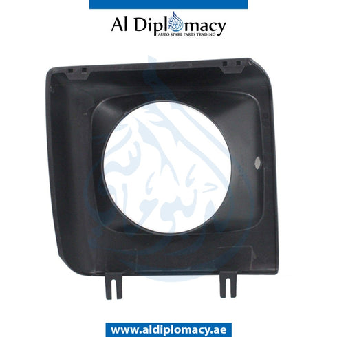 Left HEADLIGHT Cover, SILVER & WHITE for Mercedes-Benz G Class W463 (1992-2022) models