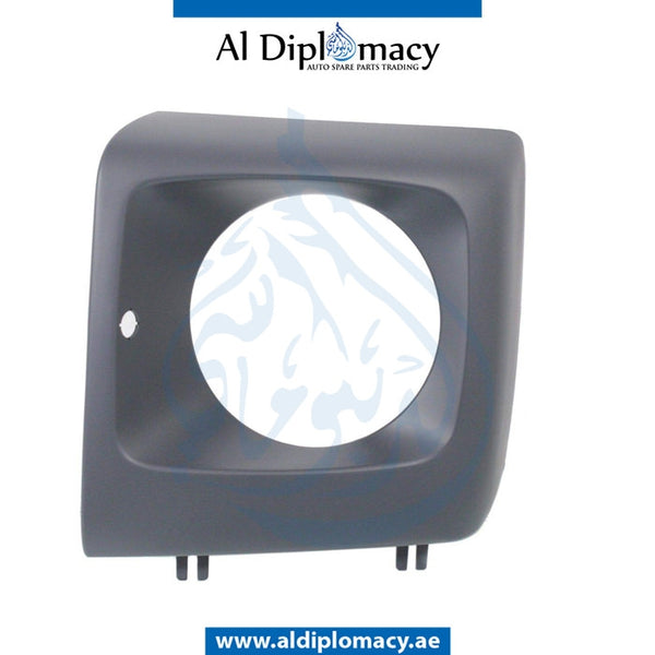 Left HEADLIGHT Cover, SILVER & WHITE for Mercedes-Benz G Class W463 (1992-2022) models, Part Number T-4638840731