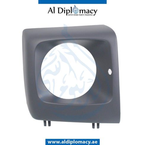 Right HEADLIGHT Cover, SILVER & WHITE for Mercedes-Benz G Class W463 (1992-2022) models, Part Number T-4638840831