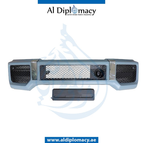 Front Bumper, WITH SENSOR Hole, AMG 63 for Mercedes-Benz G Class W463 (1992-2022) models, Part Number T-4638850325-CN